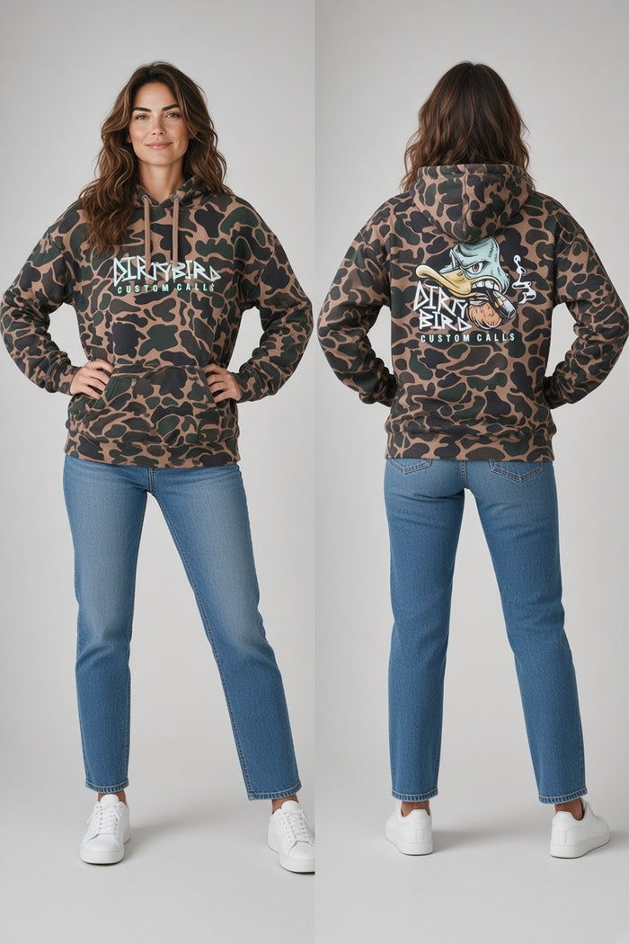 Heavy Weight Camo Hoodie